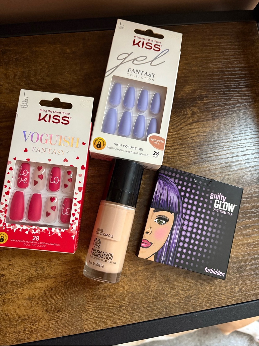 Nails and makeup bundle